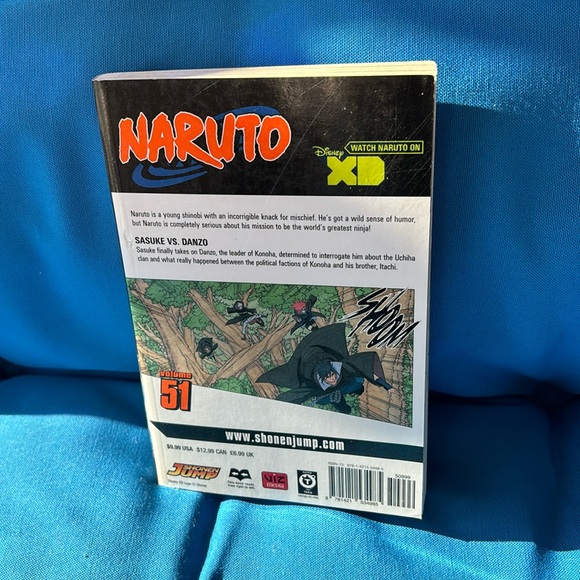 Naruto Comic Volume 51 Shonen Jump Rated T For Teens By Masashi Kishimato - Picture 2 of 5
